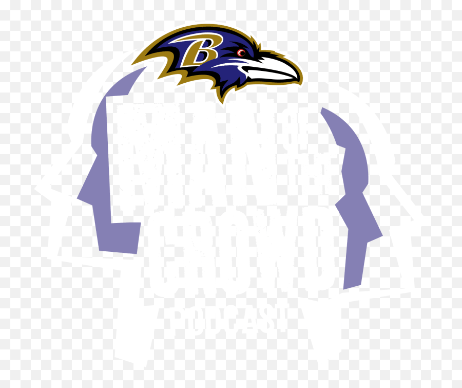 Ravens Man Of The Crowd Podcast Baltimore - Illustration Png,Baltimore Ravens Png