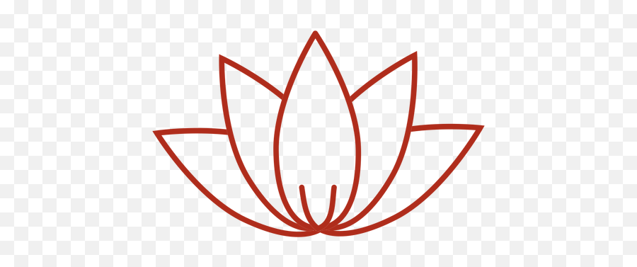 Chinese Lotus Flower Stroke Transparent Png U0026 Svg Vector - Flower,Lotus Icon Png