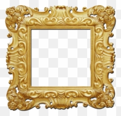 Free transparent gold frame png images, page 1 