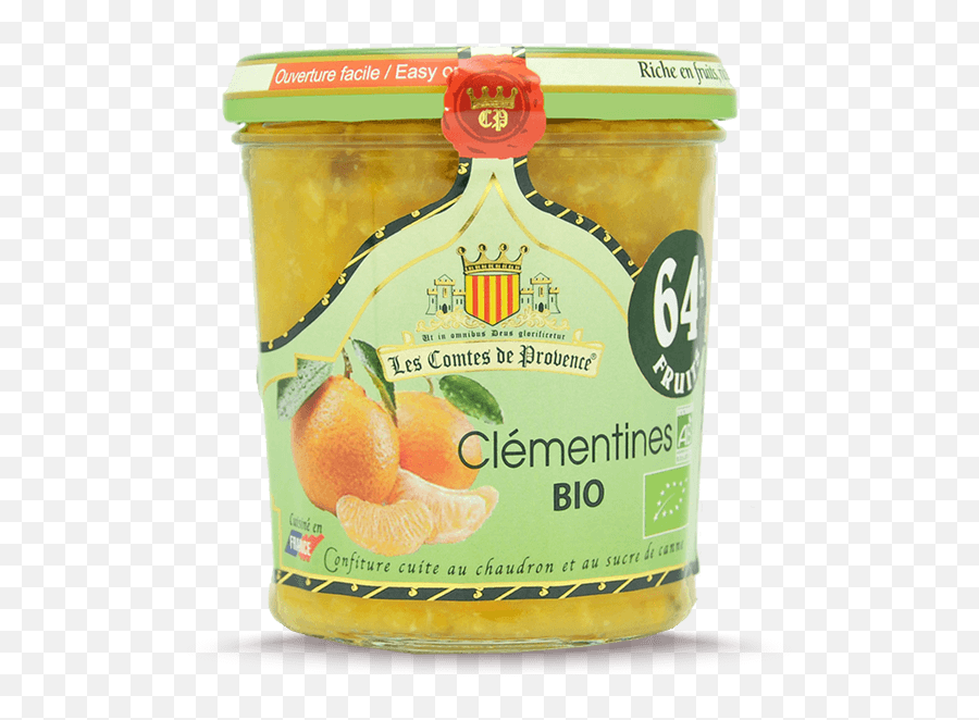 Organic Clementine Jam - Confiture Comtes De Provence Png,Clementine Png