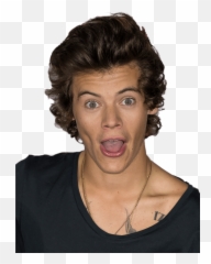 Download - Harry Styles Funny Face Transparent Cartoon Png,Funny Face Png