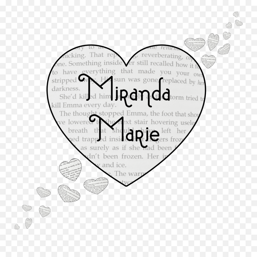 My Books Sincerely Miranda Marie - Heart Png,Falling Hearts Png