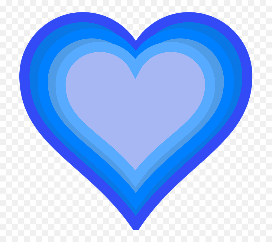 Pin - Blue Heart Clip Art Png,Blue Heart Png