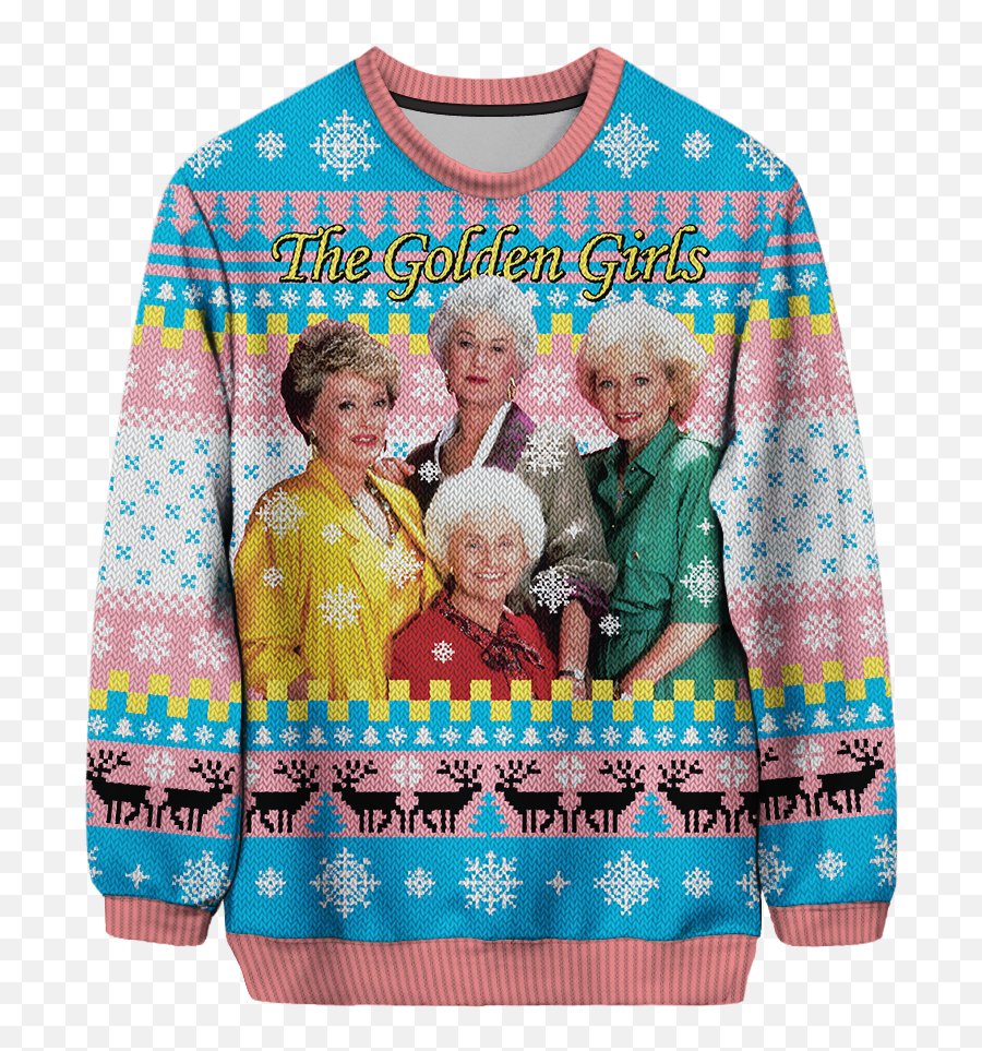 Golden Girls Christmas Sweater - Golden Girls Christmas Sweater Png,Golden Girls Png