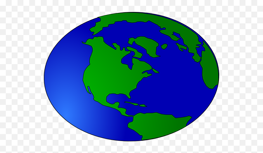 Cartoon Earth Transparent Png Clipart - World Map Vector Round,The Earth Png