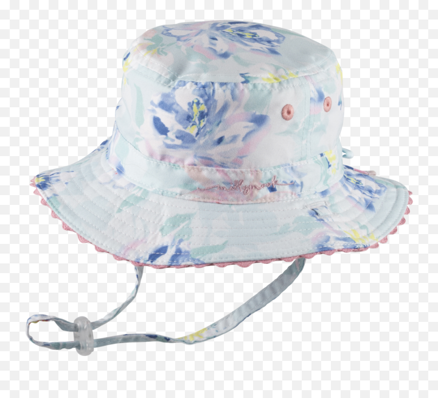 Baby Girls Bucket Hat - Millymook Baby Girls Bucket Blush Mint Png,Bucket Hat Png