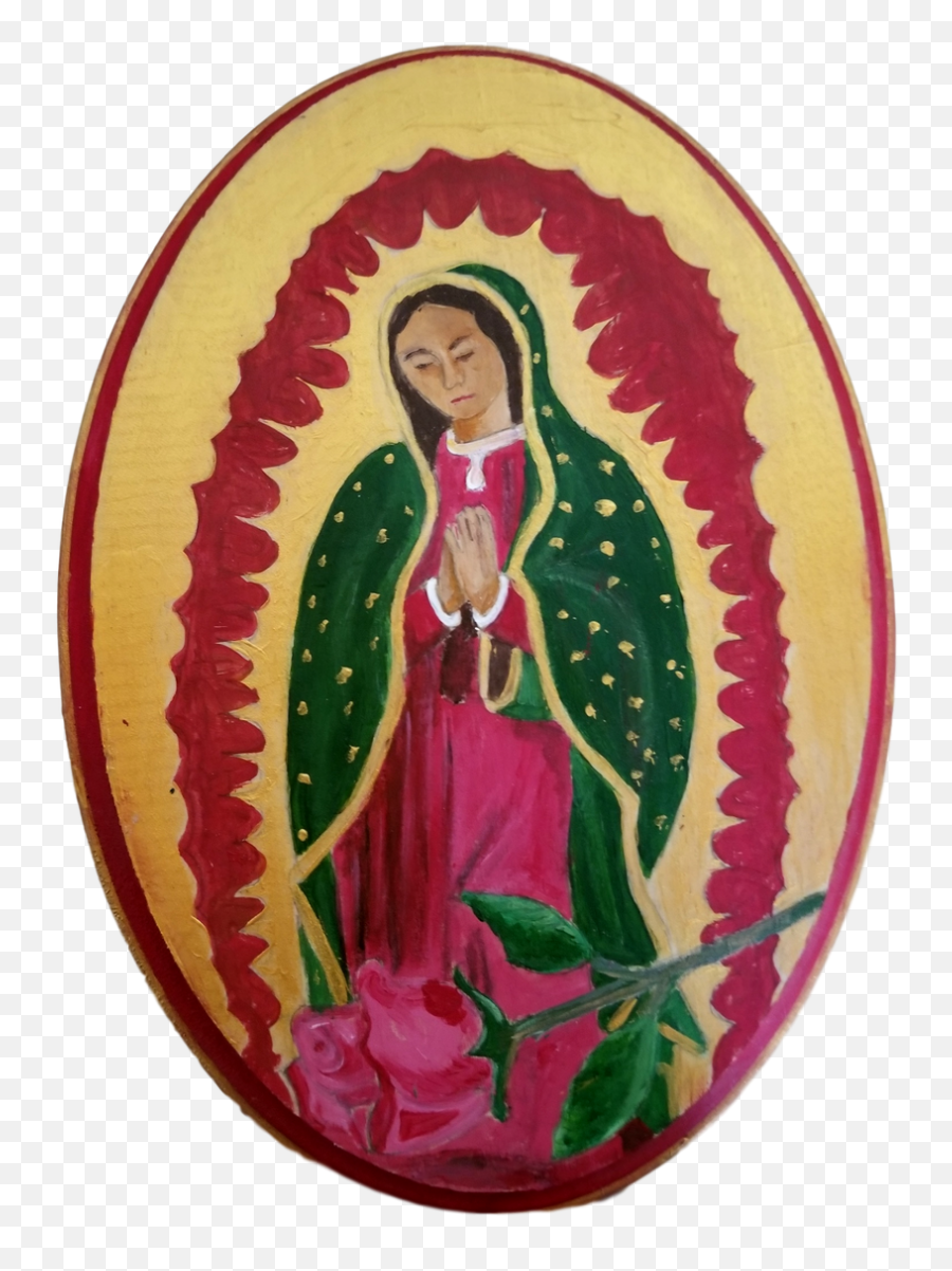 Download Hd Decor Wall Hanging Virgen - Illustration Png,Virgen De Guadalupe Png