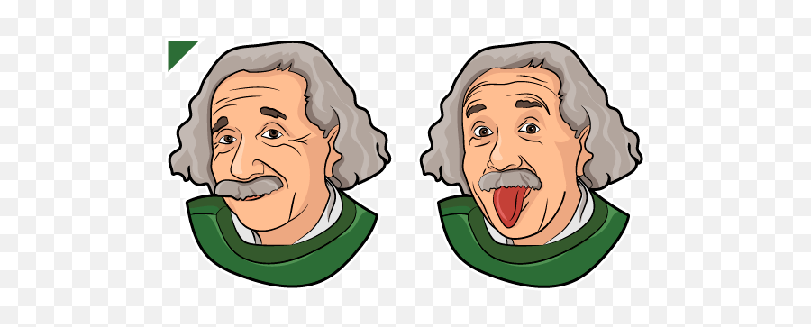 Albert Einstein Cursor U2013 Custom Browser Extension - Cartoon Png,Einstein Png