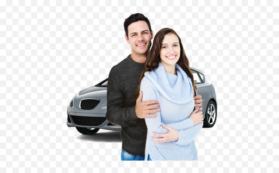Couple Car Rental Paros 394694 - Png Images Pngio Couple With Car Png,Happy Couple Png