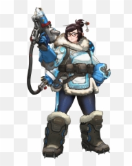 Overwatch Heroes Png Transparent Free - Mei Concept Art Overwatch,Overwatch Tracer Png