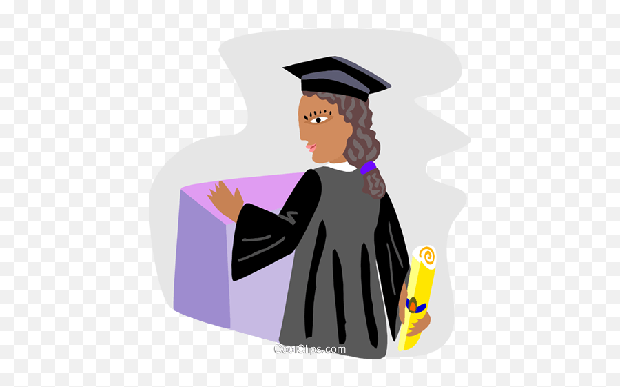 Graduate - Valedictorian Clipart Png,Graduation Clipart Png