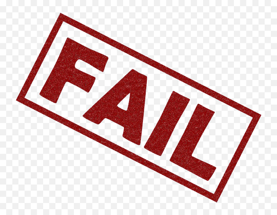 Epic Fail Png Transparent Image Mart - Fail Png,Fail Stamp Png