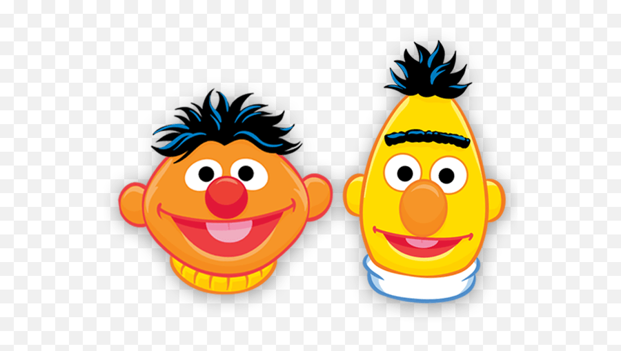 Download Sesame Street Characters - Ernie Face Sesame Street Cartoon Sesame Street Characters Png,Sesame Street Png