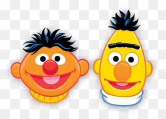 Download Sesame Street Characters - Ernie Face Cartoon png