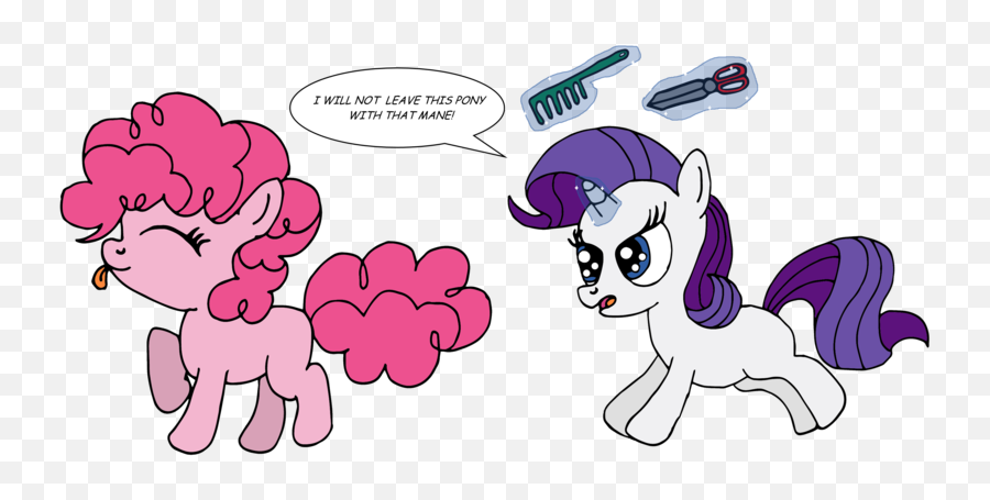 1692376 - Artistsparklesk Comb Female Filly Filly Pinkie Pie As A Filly Png,Scissors Transparent Background