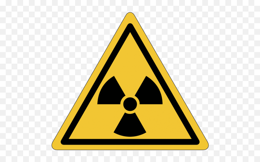 Radiation Warning Png Image - Does It Mean If Something Is Radioactive,Radiation Symbol Png