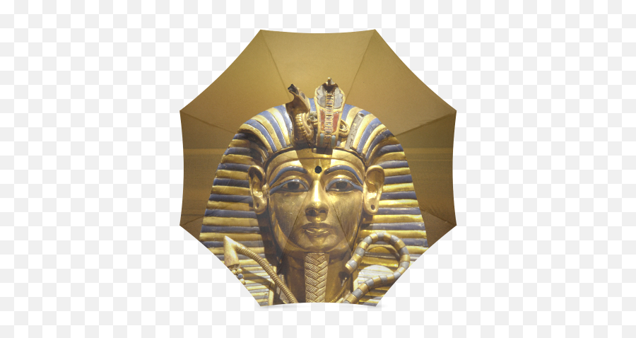 Egypt King Tut Foldable Umbrella - Tutankhamun With The Pyramids Png,King Tut Png