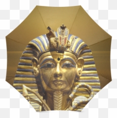 Egypt King Tut Foldable Umbrella - Tutankhamun With The Pyramids Png,King Tut Png