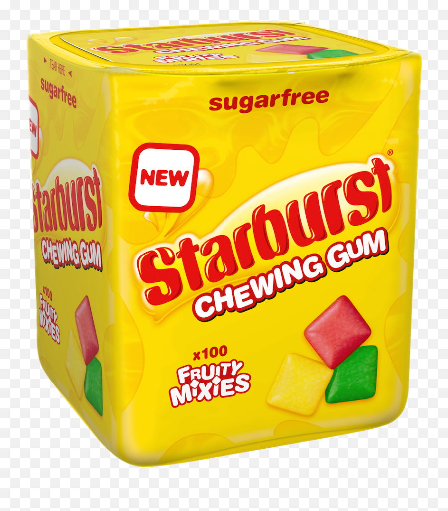Wrigley Launch Starburst Chewing Gum - Starbursts Gum Png,Starburst Candy Png