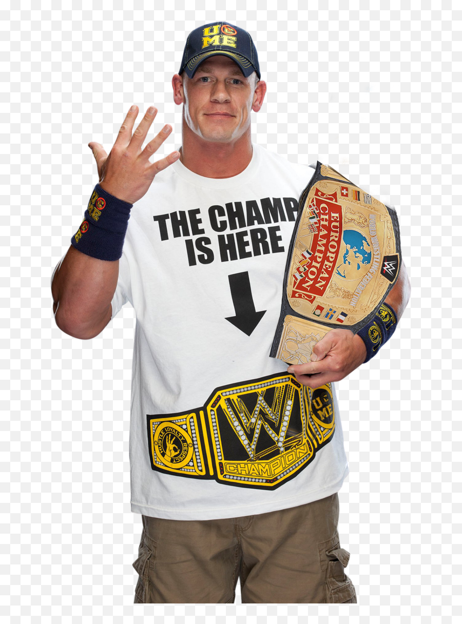 John Cena European Championship - John Cena The Champ Is Here Shirt Png,John Cena Logos