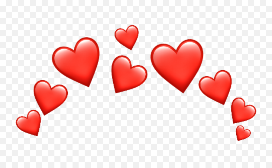 Red Heart Emoji - Whatsapp Hearts Hd Png Download Heart Emoji Png,Macbook Hearts Png