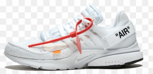Air Presto Off - White Nike Prestos png