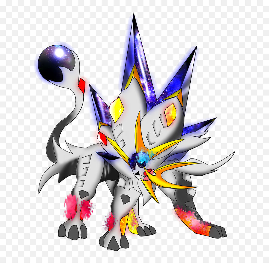 Pokemon Solgaleo Mega Evolution - Mega Evolution Pokemon Solgaleo Png,Solgaleo Png