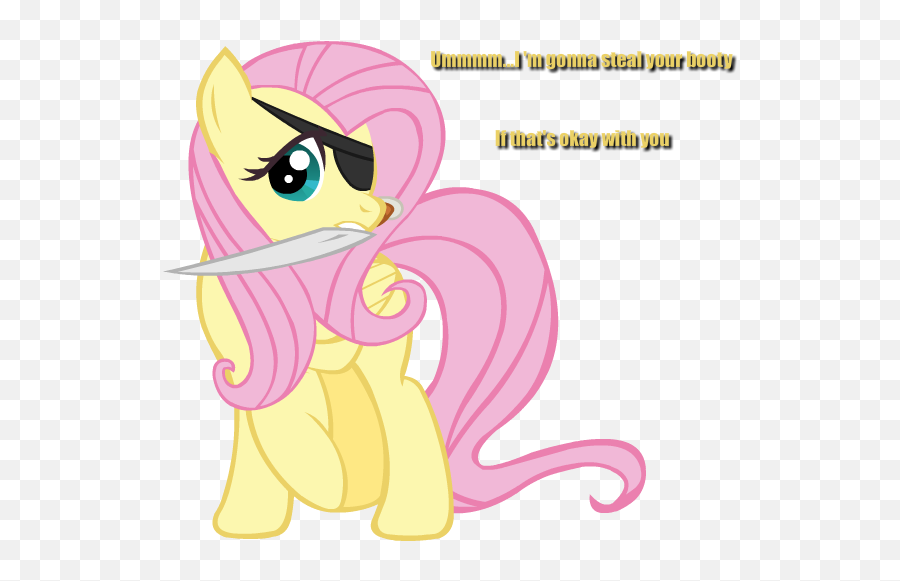 Eye Patch Png Image With No Background - Fluttershy With An Eyepatch,Eyepatch Png