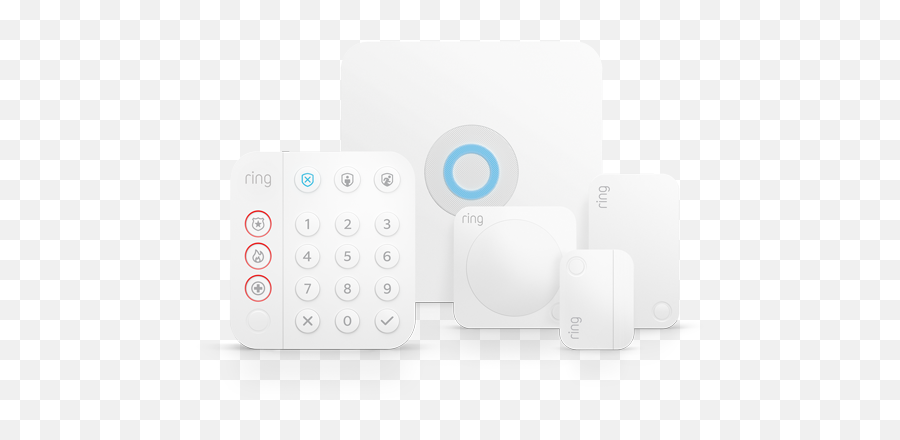 Home Security Systems Alarm Protection Peace Of Mind Ring - Dot Png,Smoke Ring Png