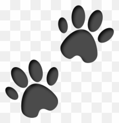 Elephant Paw Print Clipart Transparent - Pow Dog png