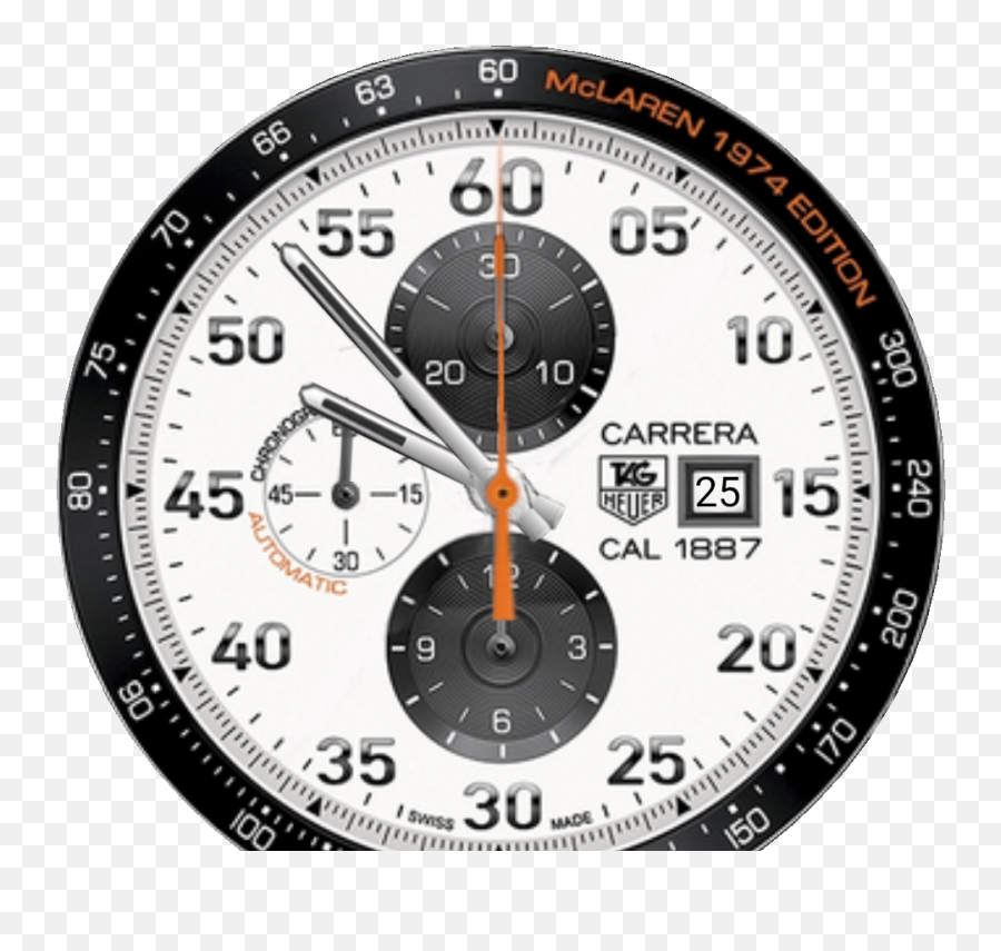 Tag Heuer Watch Face Png - Tag Heuer Carrera,Watch Face Png