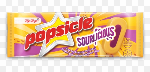Sourlicious - Tip Top Passion Fruit Ice Block Png,Popsicles Png