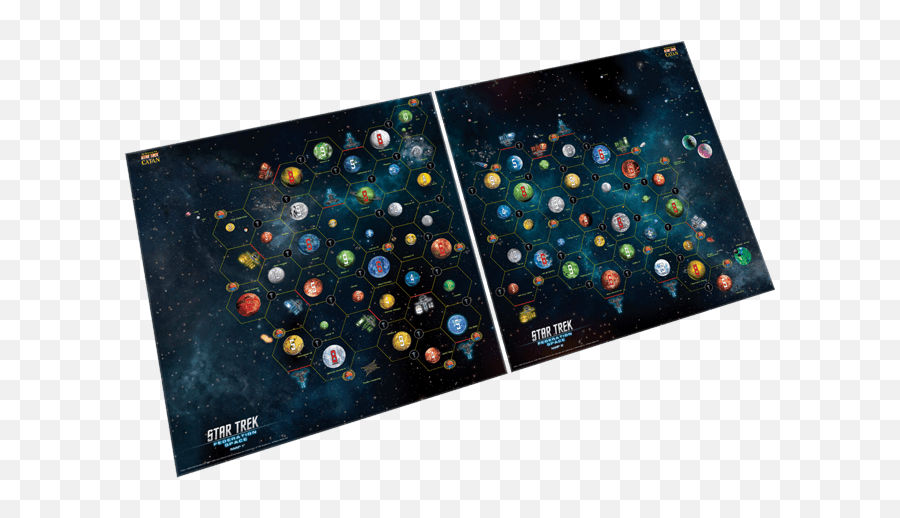 Star Trek Catan U2013 Federation Space Catancom - Star Trek Catan Expansion Png,Starship Enterprise Png