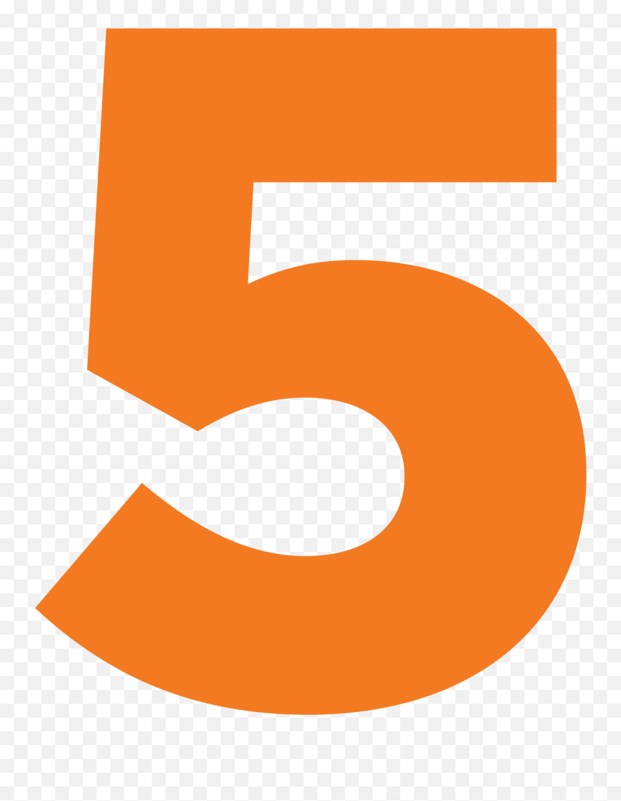 Numbers Orange Number 5 A Clipart Panda Free Clipart Images Images