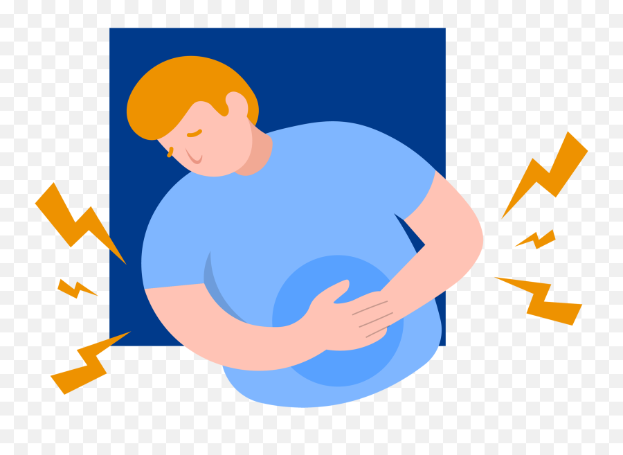 Sharp Abdominal Pain Causes U0026 When To Go The Er Buoy - Right Upper Quadrant Pain Icon Png,Touch Stone Icon