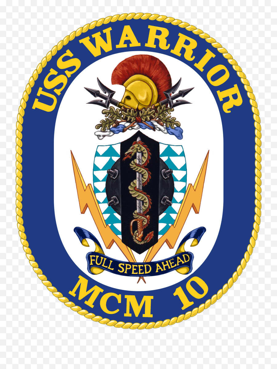 Fileuss Warrior Mcm - 10 Crestpng Wikipedia Uss America,Warrior Png