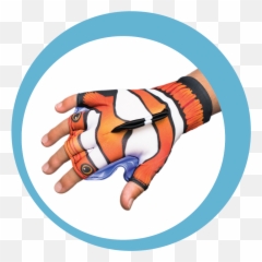 Load Image Into Gallery Viewer Clown Fish Clipart - Full Drawing png