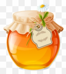 High Quality Free Jar - Transparent Background Honey Clipart png