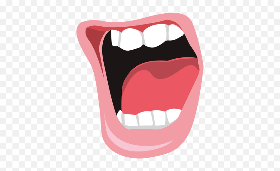 Mouth Transparent Png Clipart - Big Mouth Clip Art,Smiling Mouth Png