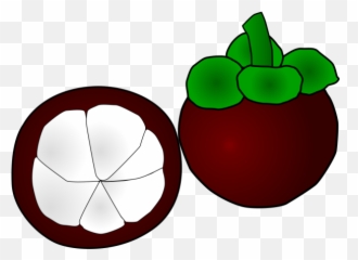 Mangosteen Thai Fruit Png Svg Clip Art For Web - Download