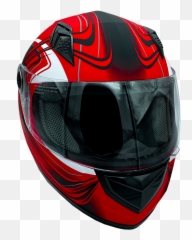Adult Full Face Matte Red Helmet - Motorcycle png