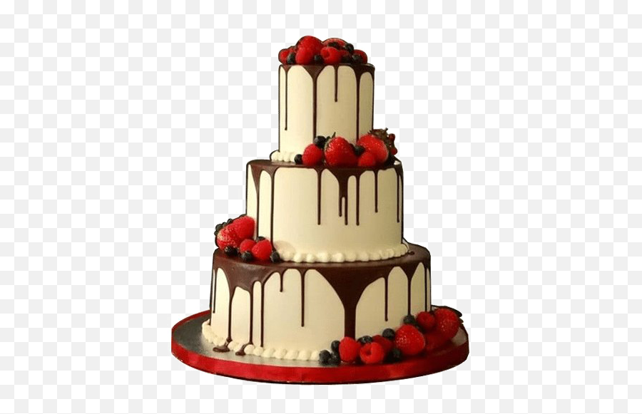 Wedding Cake Png Image - 3 Layer Butterscotch Cake,Cake Png Transparent