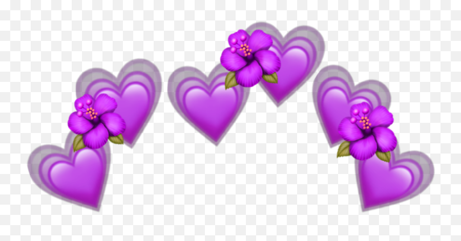 Purple Heart Hearts Emoji Emojis - Heart Emoji Png Pack,Purple Heart Emoji Png