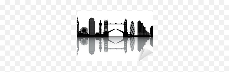 Wall Mural London Skyline - Pixersus England Skyline Png,Skyline Icon