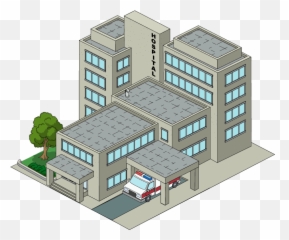 Download Free Png Image - Building Hospital Thumbnail V4png Family Guy Hospital,Family Guy Logo Png