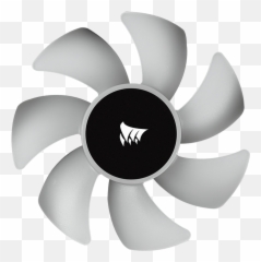 Corsair H115i Rgb Pro Xt Liquid Cpu Cooler - Umartcomau Spinning Pc Fan Gif png