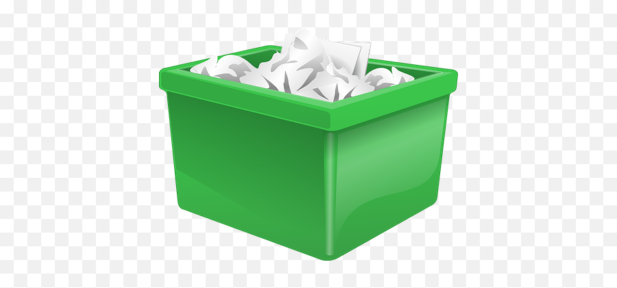 200 Free Rubbish U0026 Trash Vectors - Box Of Paper Clipart Png,Minimalist Recycle Bin Icon