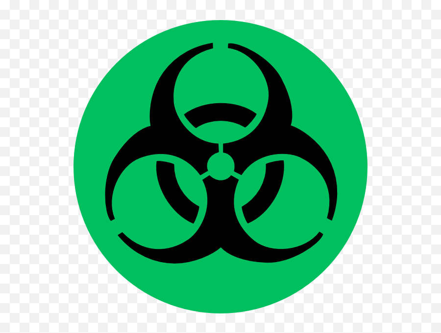 Download Biohazard Symbol Clipart Green - Biohazard Symbol Png,Biohazard Symbol Transparent Background