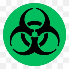 Download Biohazard Symbol Clipart Green - Png