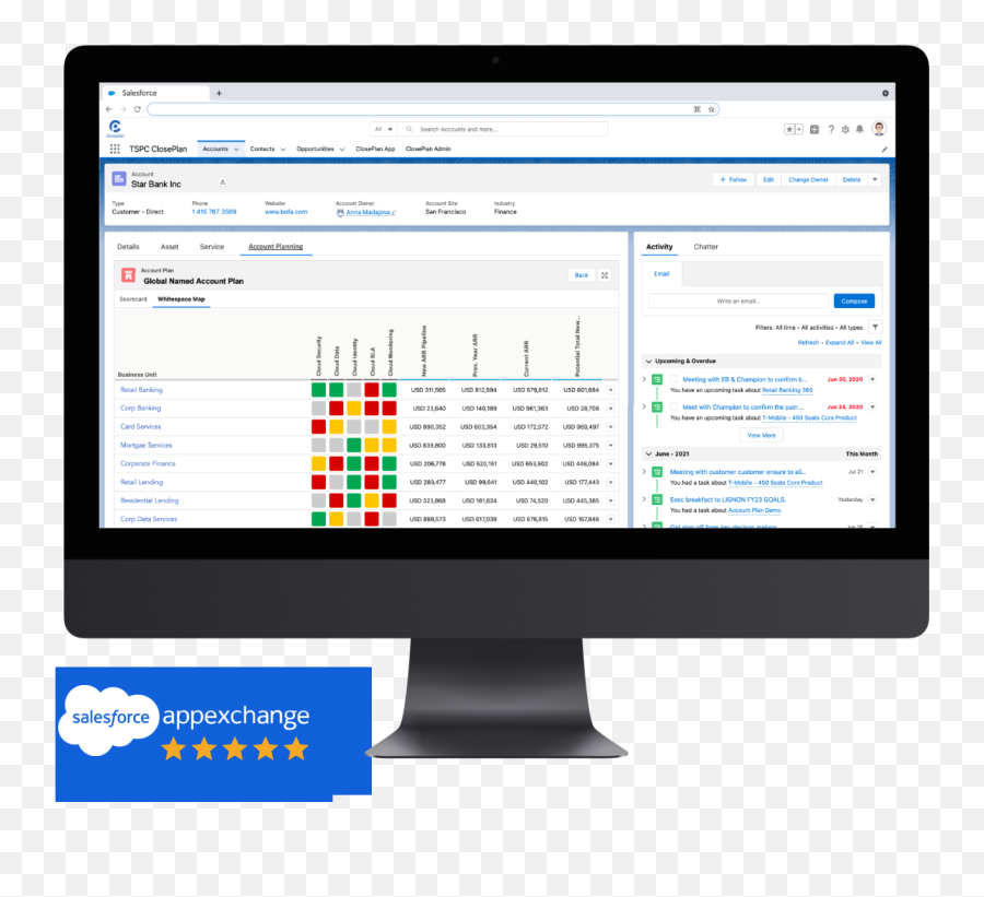 Account Planning Software For Salesforce - Smart Device Png,Scorecard Icon